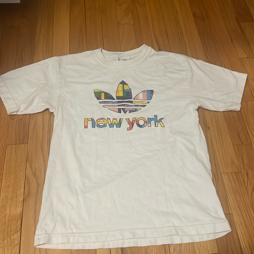 Adidas New York Pride Unisex T Shirt- Small